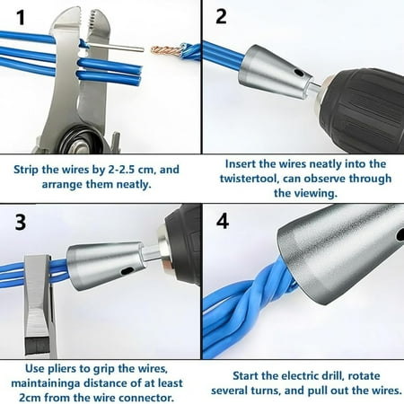 Enhance Accuracy and Efficiency with the Innovative and Efficient Spin Twister for Effortless Wire Twisting: Professional Electricians and DIY Enthusiasts‘ Reliable and Time-Saving Tool f
Enhance Accuracy and Efficiency with the Innovative and Efficient Spin Twister for Effortless Wire Twisting: Professional Electricians and DIY Enthusiasts‘ Reliable and Time-Saving Tool f