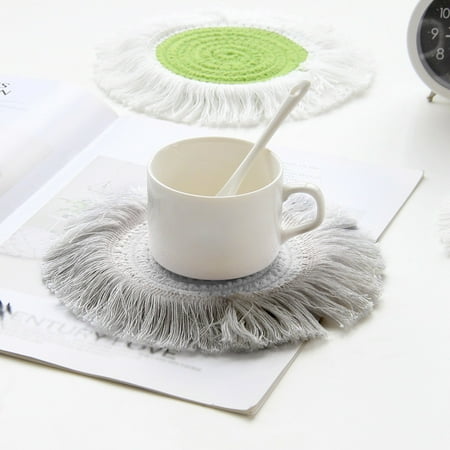 〖Yilirongyumm〗Kitchen Organization 14Cm Cotton Insulation Mat Meal Mat Woven Anti Scalding Table Mat Bowl Mat Nordic Simple Pot Mat Cotton Insulation Mat
〖Yilirongyumm〗Kitchen Organization 14Cm Cotton Insulation Mat Meal Mat Woven Anti Scalding Table Mat Bowl Mat Nordic Simple Pot Mat Cotton Insulation Mat