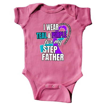 Inktastic Suicide Prevention I Wear Teal and Purple for My Step Father Gift Baby Boy or Baby Girl Bodysuit
Inktastic Suicide Prevention I Wear Teal and Purple for My Step Father Gift Baby Boy or Baby Girl Bodysuit
