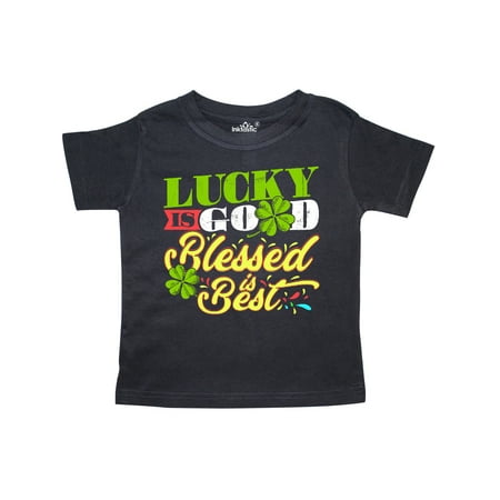 Inktastic Irish Lucky Is Good Blessed Is Best Gift Toddler Boy or Toddler Girl T-Shirt
Inktastic Irish Lucky Is Good Blessed Is Best Gift Toddler Boy or Toddler Girl T-Shirt