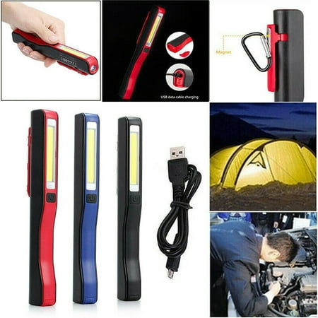 USB LED COB Work Light Inspection Lamp Rechargeable Torch Magnetic Portable Clip
USB LED COB Work Light Inspection Lamp Rechargeable Torch Magnetic Portable Clip