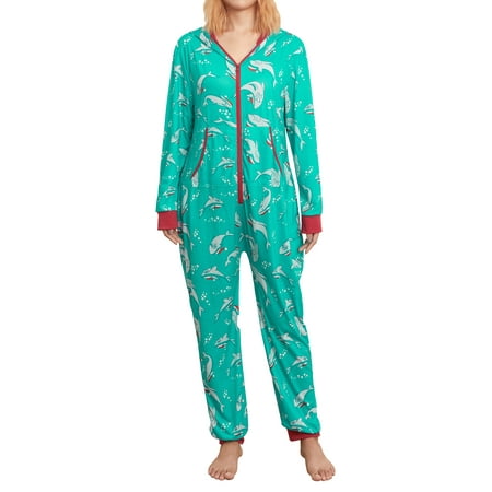 Musuos Women Christmas Pajama Non-Footed Hooded Onesie Stripe Warm Jumpsuit Sleepwear
Musuos Women Christmas Pajama Non-Footed Hooded Onesie Stripe Warm Jumpsuit Sleepwear