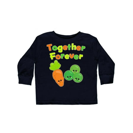 Inktastic Together Forever- Peas and Carrots Gift Toddler Boy or Toddler Girl Long Sleeve T-Shirt
Inktastic Together Forever- Peas and Carrots Gift Toddler Boy or Toddler Girl Long Sleeve T-Shirt