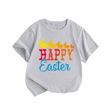 ZMHEGW Summer New Children s Clothing Style Girls Short Sleeve T Shirt Easter Bunny Printed Round Neck Children
ZMHEGW Summer New Children s Clothing Style Girls Short Sleeve T Shirt Easter Bunny Printed Round Neck Children