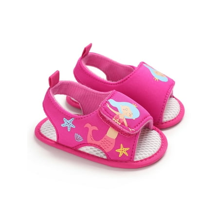 Infant Baby Shoes Boys Girls Cute Fish Mermaid Sandals Breathable Soft Sole Crib Slippers Mesh Bottom Shoes First Walkers 0-18M
Infant Baby Shoes Boys Girls Cute Fish Mermaid Sandals Breathable Soft Sole Crib Slippers Mesh Bottom Shoes First Walkers 0-18M
