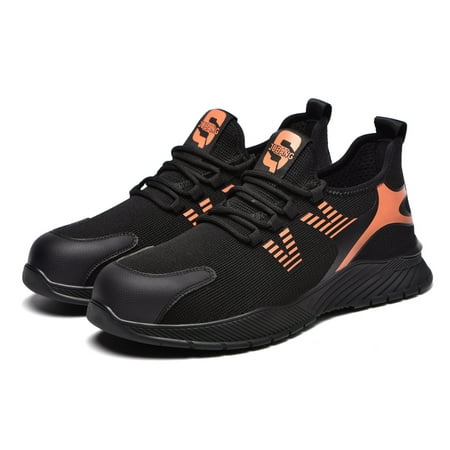 Men’ Steel Toe Work Shoes Anti-pierce Breathable Safety Shoes Lightweight Industrial Sneakers Construction Shoes Gift
Men’ Steel Toe Work Shoes Anti-pierce Breathable Safety Shoes Lightweight Industrial Sneakers Construction Shoes Gift