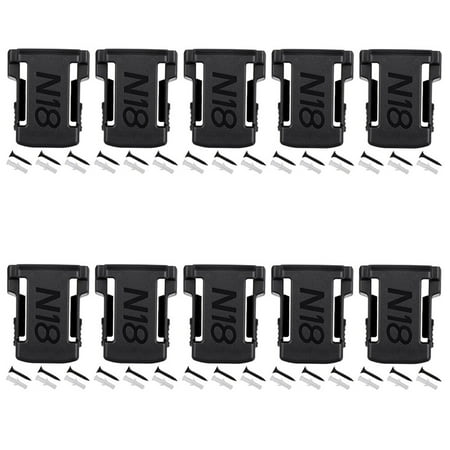 10Pcs Durable Battery Holders Useful Battery Mount Holders Battery Stands