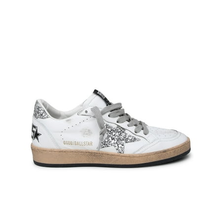 GOLDEN GOOSE Woman Sneaker Superstar In Pelle Bianca