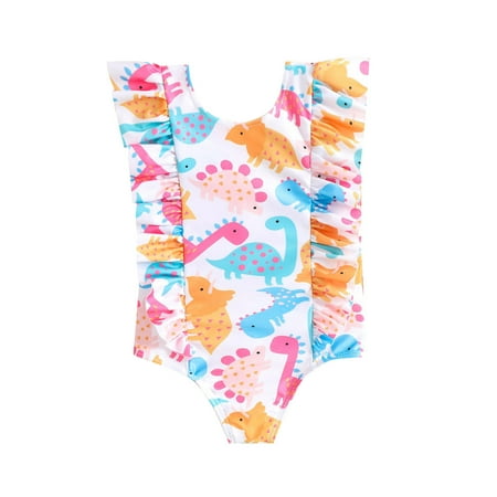 Clearance!Lovskoo One Piece Swimsuit for Girls Ruffle Hem Toddler Kids Baby Trendy Cute Leopard Dinosaur Print Bikini 12 Months-5 Years Pink
Clearance!Lovskoo One Piece Swimsuit for Girls Ruffle Hem Toddler Kids Baby Trendy Cute Leopard Dinosaur Print Bikini 12 Months-5 Years Pink