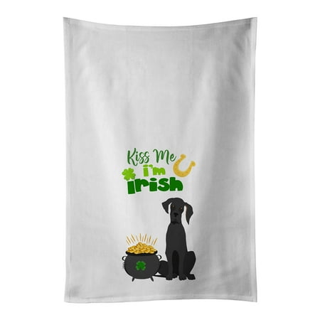 Caroline s Treasures WDK4844WTKT Black Great Dane St. Patrick s Day White Kitchen Towel Set of 2 Dish Towels 19 X 25
Caroline s Treasures WDK4844WTKT Black Great Dane St. Patrick s Day White Kitchen Towel Set of 2 Dish Towels 19 X 25