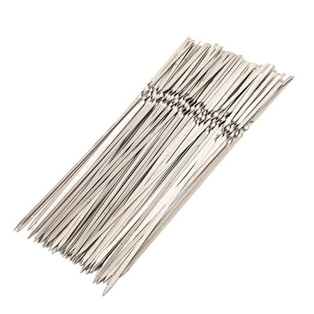 BBQ Kabob Skewers Stainless Steel Reusable Kabob Stick Barbecue Skewer 20pcs
BBQ Kabob Skewers Stainless Steel Reusable Kabob Stick Barbecue Skewer 20pcs