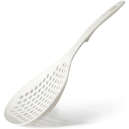 Kitchen Food Drain Shovel Large Scoop Colander Strainer Thermoplastic Skimmer Slotted Spoon Scoop Colander Strainer Shovel Heat-resistant cookware for kitchen cooking and baking(WHITE)
Kitchen Food Drain Shovel Large Scoop Colander Strainer Thermoplastic Skimmer Slotted Spoon Scoop Colander Strainer Shovel Heat-resistant cookware for kitchen cooking and baking(WHITE)