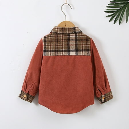 Gubotare Kids Toddler Clothes Baby Girls Boys Autumn Pocket Winter Plaid Cotton Long Sleeve Coat Jacket Clothes (12M-6T)
Gubotare Kids Toddler Clothes Baby Girls Boys Autumn Pocket Winter Plaid Cotton Long Sleeve Coat Jacket Clothes (12M-6T)