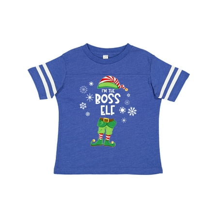 Inktastic Funny Christmas I m the Boss Elf with Shoes and Hat Gift Toddler Boy or Toddler Girl T-Shirt
Inktastic Funny Christmas I m the Boss Elf with Shoes and Hat Gift Toddler Boy or Toddler Girl T-Shirt