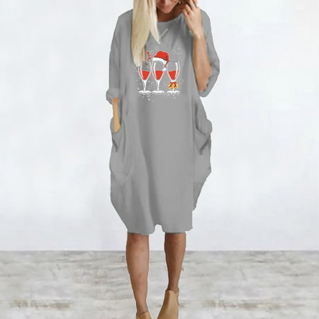 Zedker Fall Dresses for Women 2022 Plus Size Winter Wedding Guest Dresses for Women 2022 Long Sleeve Dress for Women Crew Neck Christmas Print Dress Casual Dress
Zedker Fall Dresses for Women 2022 Plus Size Winter Wedding Guest Dresses for Women 2022 Long Sleeve Dress for Women Crew Neck Christmas Print Dress Casual Dress