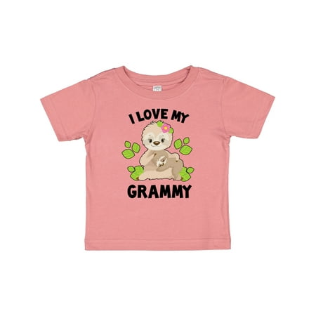 Inktastic Cute Sloth I Love My Grammy with Green Leaves Gift Baby Boy or Baby Girl T-Shirt
Inktastic Cute Sloth I Love My Grammy with Green Leaves Gift Baby Boy or Baby Girl T-Shirt