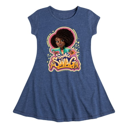 Karma s World - Swag Is Swag - Toddler And Youth Girls Fit And Flare Dress
Karma s World - Swag Is Swag - Toddler And Youth Girls Fit And Flare Dress
