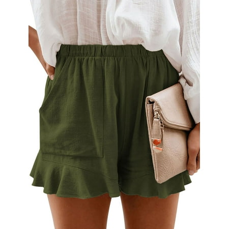 Avamo Women Loose Baggy Sleep Short Casual Pockets Pleated Sleepwear Pajama Short Pants Ladies Elastic Waist Plain Short
Avamo Women Loose Baggy Sleep Short Casual Pockets Pleated Sleepwear Pajama Short Pants Ladies Elastic Waist Plain Short