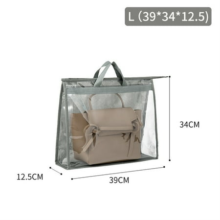 2 Pcs Dust Bags for Handbags Transparent Handbag Storage Purse Protector Storage Bag with Zipper and Handle for Closet Shelf - Dustproof & Moistureproof L
2 Pcs Dust Bags for Handbags Transparent Handbag Storage Purse Protector Storage Bag with Zipper and Handle for Closet Shelf - Dustproof & Moistureproof L