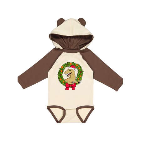 Inktastic Christmas Raptor in Santa Hat with Wreath Gift Baby Boy or Baby Girl Long Sleeve Bodysuit
Inktastic Christmas Raptor in Santa Hat with Wreath Gift Baby Boy or Baby Girl Long Sleeve Bodysuit