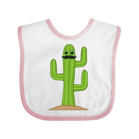 Inktastic Cactus Gifts Funny Southwest Gift Baby Boy or Baby Girl Bib