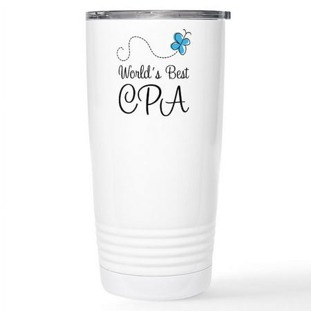 CafePress - CPA (Worlds Best) Gift Mugs - Insulated Stainless Steel Travel Tumbler 20 oz.
CafePress - CPA (Worlds Best) Gift Mugs - Insulated Stainless Steel Travel Tumbler 20 oz.