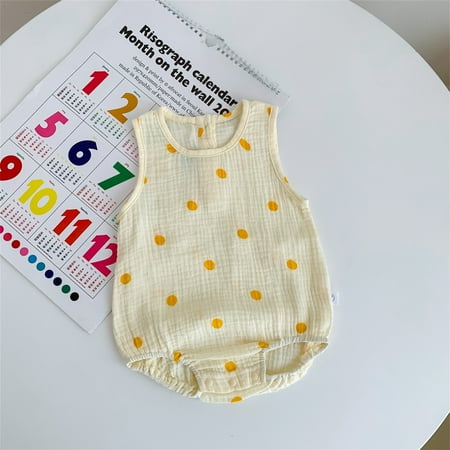 Toddler Boys Rompers Cute Cartoon Floral Polka Dot Sleeveless Onesie Jumpsuits Outfits Clothes
Toddler Boys Rompers Cute Cartoon Floral Polka Dot Sleeveless Onesie Jumpsuits Outfits Clothes