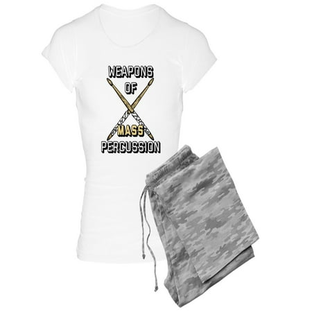 CafePress - Weapons Of Mass Percussion - Women s Light Pajamas