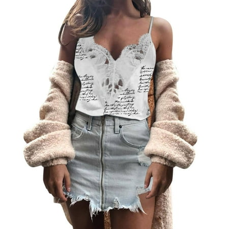 Puawkoer Strap Tops Tank Hollow Underwear Translucent Bra Lingerie Women Vest Frenum Lace Women s Tanks & Camis womens tops L White
Puawkoer Strap Tops Tank Hollow Underwear Translucent Bra Lingerie Women Vest Frenum Lace Women s Tanks & Camis womens tops L White