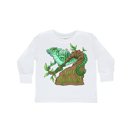 Inktastic Save the Rainforest with Basilisk Lizard on a Tree Gift Toddler Boy or Toddler Girl Long Sleeve T-Shirt
Inktastic Save the Rainforest with Basilisk Lizard on a Tree Gift Toddler Boy or Toddler Girl Long Sleeve T-Shirt