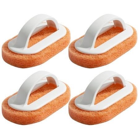 HEMOTON 4Pcs Cleaning Brush Kitchen Bathroom Cleaning Brush Washing Brush PP Scrubbers for Bathtub Tile Pan Dish (White)
HEMOTON 4Pcs Cleaning Brush Kitchen Bathroom Cleaning Brush Washing Brush PP Scrubbers for Bathtub Tile Pan Dish (White)