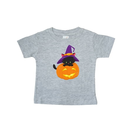 Inktastic Black Cat Pumpkin Cat With Witch Hat Halloween Gift Baby Boy or Baby Girl T-Shirt
Inktastic Black Cat Pumpkin Cat With Witch Hat Halloween Gift Baby Boy or Baby Girl T-Shirt