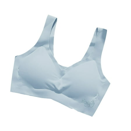 QWERTYU Womens Sports Bras Wirefree Comfort Medium Support Yoga Bras Gym Running Workout Gray L
QWERTYU Womens Sports Bras Wirefree Comfort Medium Support Yoga Bras Gym Running Workout Gray L