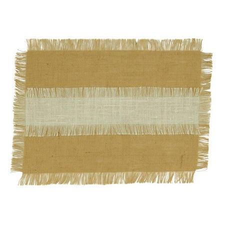 Saro Lifestyle JU210.N1420B 14 x 20 in. Banded Oblong Jute Placemats Natural - Set of 4
Saro Lifestyle JU210.N1420B 14 x 20 in. Banded Oblong Jute Placemats Natural - Set of 4