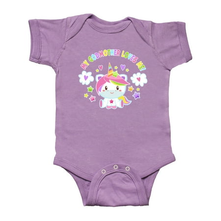 Inktastic My Godmother Loves Me with Cute Rainbow Unicorn Gift Baby Boy or Baby Girl Bodysuit
Inktastic My Godmother Loves Me with Cute Rainbow Unicorn Gift Baby Boy or Baby Girl Bodysuit