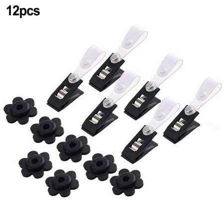 BCLONG Adjustable 12Pcs Garden Flag Silicone Stopper and Windproof Clips Anti-Wind
BCLONG Adjustable 12Pcs Garden Flag Silicone Stopper and Windproof Clips Anti-Wind