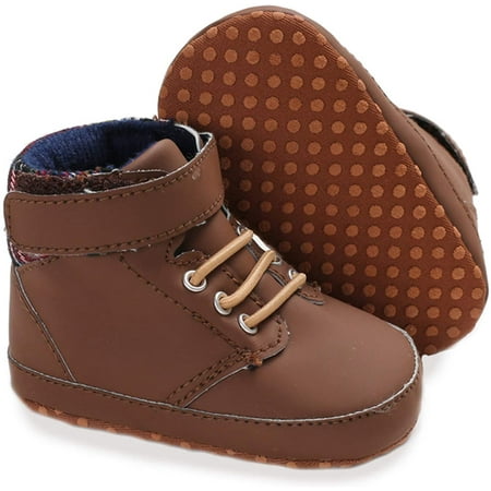 Toddler Baby Boys Girls High Tops Ankle Sneakers Soft Anti-Slip Sole PU Leather Moccasins Infant Newborn Prewalker First Walking Crib Shoes
Toddler Baby Boys Girls High Tops Ankle Sneakers Soft Anti-Slip Sole PU Leather Moccasins Infant Newborn Prewalker First Walking Crib Shoes