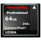 Komputerbay 64GB High Speed Compact Flash CF 266X Ultra High Speed Card 36MB/s Write and 37MB/s Read UDMA