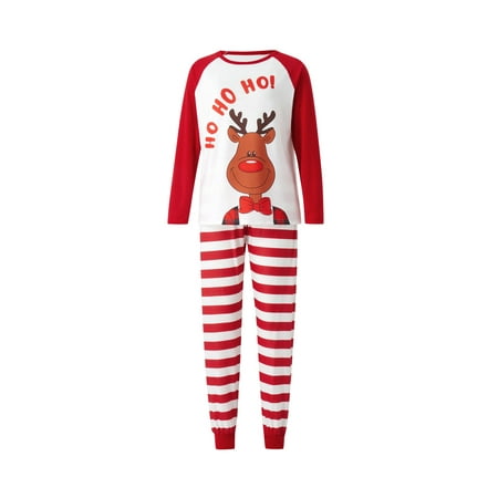 Vera Natura Family Christmas Pajamas Matching Set Cartoon Elk Print Long-Sleeve Tops with Striped Pants Sleepwear for Adult Kid Baby
Vera Natura Family Christmas Pajamas Matching Set Cartoon Elk Print Long-Sleeve Tops with Striped Pants Sleepwear for Adult Kid Baby