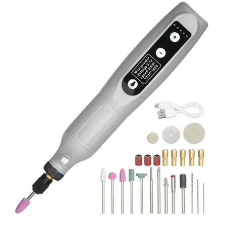 5-Speed Mini Electric Grinder Tool Set USB Charging Grinding Machine for Carving Wood Punching Metal Polishing B
5-Speed Mini Electric Grinder Tool Set USB Charging Grinding Machine for Carving Wood Punching Metal Polishing B