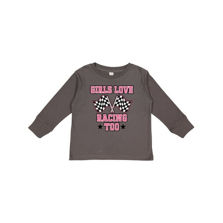 Inktastic Girls Love Racing Rally Flags Gift Toddler Toddler Girl Long Sleeve T-Shirt
Inktastic Girls Love Racing Rally Flags Gift Toddler Toddler Girl Long Sleeve T-Shirt