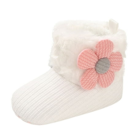 WZHKSN Baby Newborn Infant Kids White Comfortable Shoes 11