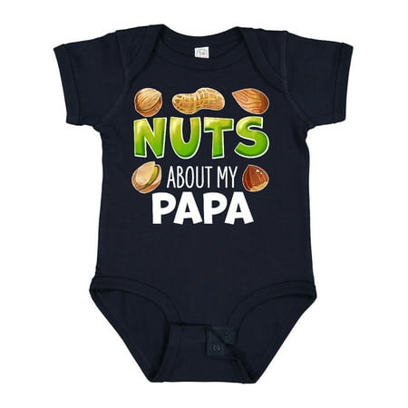 Inktastic Nuts About My Papa Peanut Almond Pistachio Gift Baby Boy or Baby Girl Bodysuit
Inktastic Nuts About My Papa Peanut Almond Pistachio Gift Baby Boy or Baby Girl Bodysuit