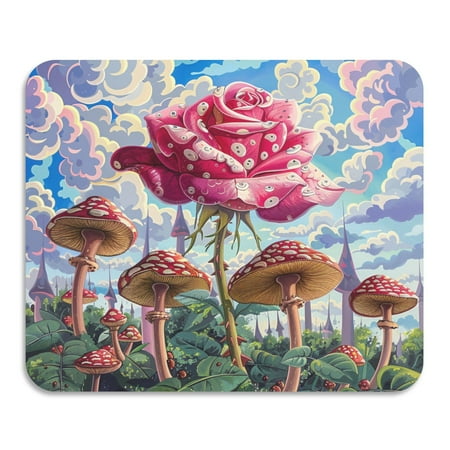 ALAZA Dish Drying Mat for Kitchen Rose Flower and Mushrooms Counter Absorbent Draining Pad 19.7 x15.7
ALAZA Dish Drying Mat for Kitchen Rose Flower and Mushrooms Counter Absorbent Draining Pad 19.7 x15.7
