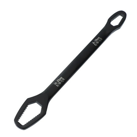 FTjfrsbc Universal 8-22mm Ratchet Wrench Double Ended Spanner Repair Tools (Black)
FTjfrsbc Universal 8-22mm Ratchet Wrench Double Ended Spanner Repair Tools (Black)