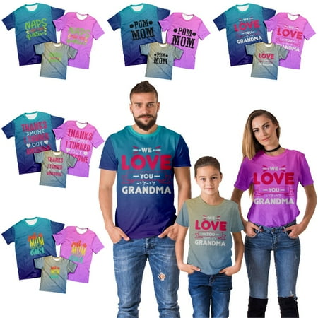 Mother s Day Gift Women s Short Sleeve Tee Shirts Novelty Tops Shirt Sizes Kids-Adult Unisex
Mother s Day Gift Women s Short Sleeve Tee Shirts Novelty Tops Shirt Sizes Kids-Adult Unisex