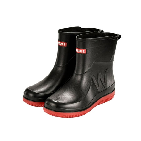 Sanviglor Men s Garden Shoes Mid Calf Rain Boots Slip Resistant Rubber Boot Fishing PVC Pull On Rainboot Comfort Waterproof Black Red 8
Sanviglor Men s Garden Shoes Mid Calf Rain Boots Slip Resistant Rubber Boot Fishing PVC Pull On Rainboot Comfort Waterproof Black Red 8