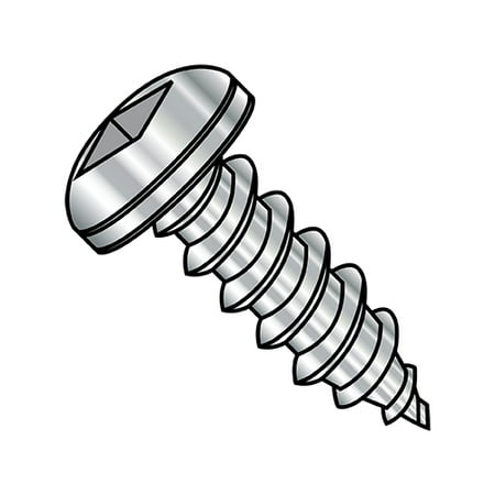 10-12X1/2 Square Pan Self Tapping Screw Type A Fully Threaded 18 8 Stainless Steel (Pack Qty 4 000) BC-1008AQP188
10-12X1/2 Square Pan Self Tapping Screw Type A Fully Threaded 18 8 Stainless Steel (Pack Qty 4 000) BC-1008AQP188