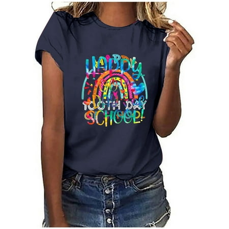 Maternity Blouses Womens Work Tops Girls Short Sleeve Out Blouse Funny Print Shirt T-Shirt Tops Round-Neck Maternity Shirts Navy M
Maternity Blouses Womens Work Tops Girls Short Sleeve Out Blouse Funny Print Shirt T-Shirt Tops Round-Neck Maternity Shirts Navy M