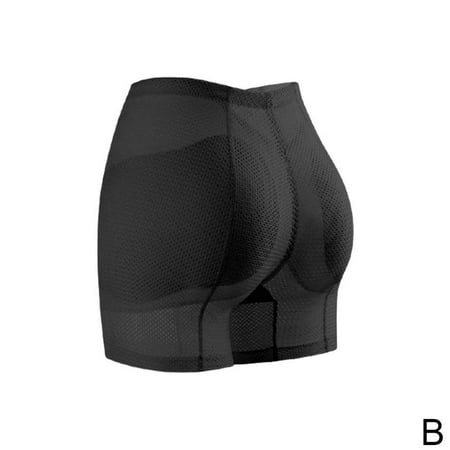 Women Ladies Silicone Padded Butt Hip Panties Bum Enhancing Knickers D6U9